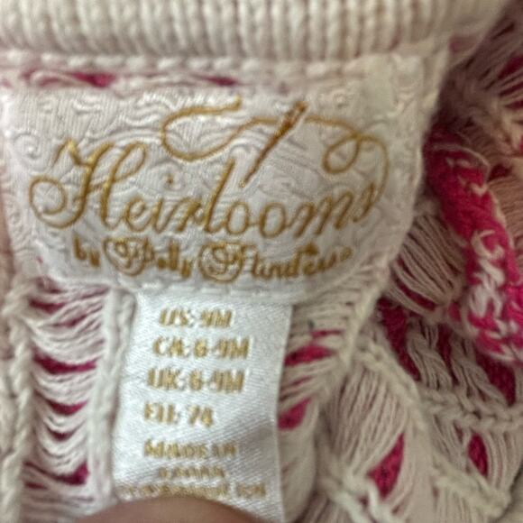 Heirloom by Polly Flinders Pink Sweater Dress Size 9 months - Picture 6 of 6